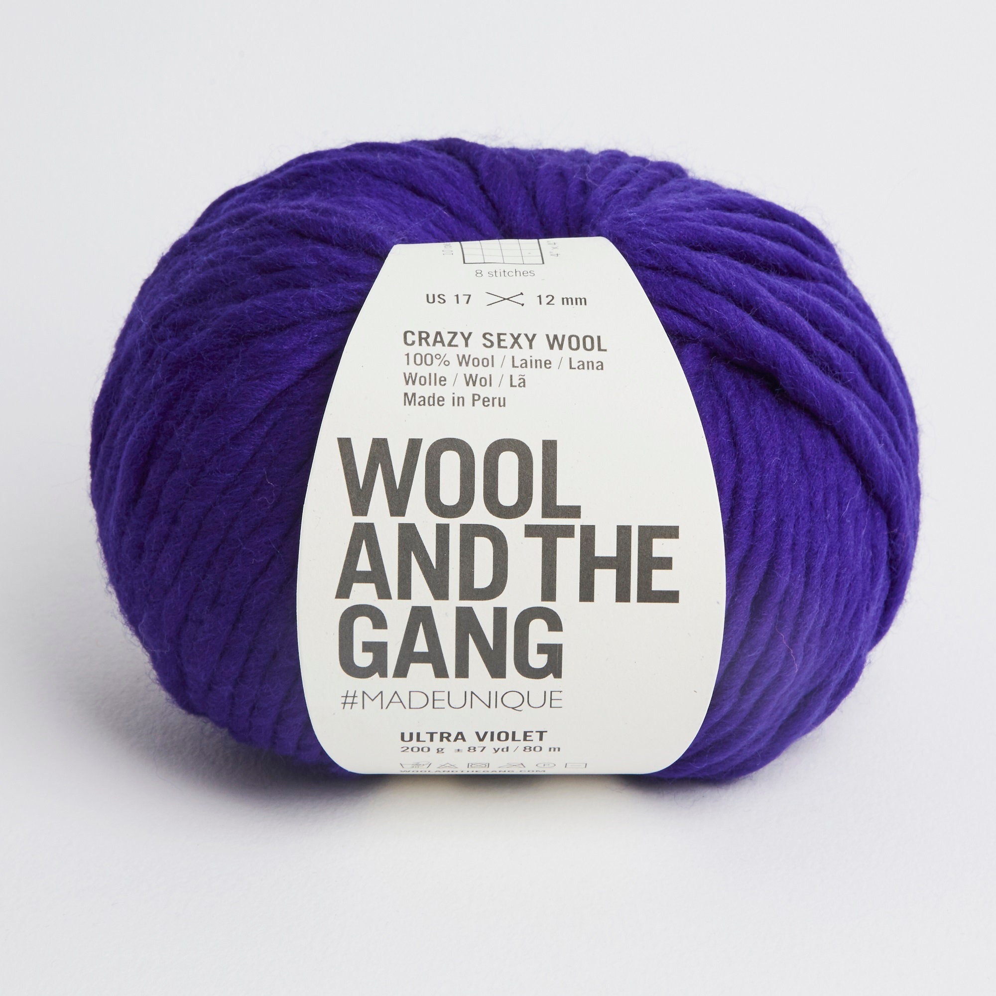 WATG Wool and the Gang Crazy Sexy Wool 200g 80m 87yd - Various