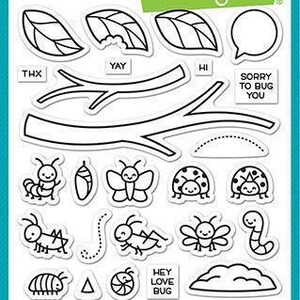 Lawn Fawn A Bug Deal 4x6 Clear Stamp Set