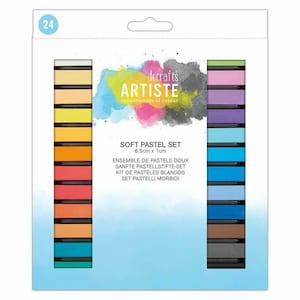 Docrafts Artiste Juego de pasteles suaves - Paquete de 24
