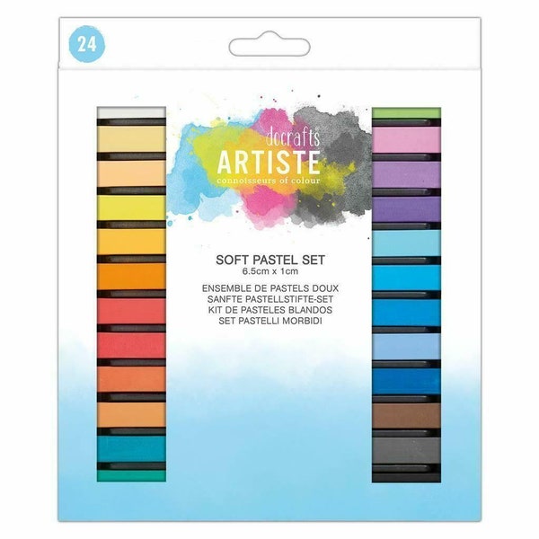 Docrafts Artiste Soft Pastel Set - 24pk