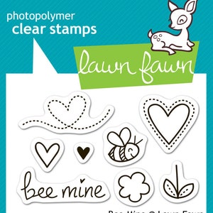 Rasen Rehknäuel Flip Flop 'Bee Mine' 2X3 - Klarstempel
