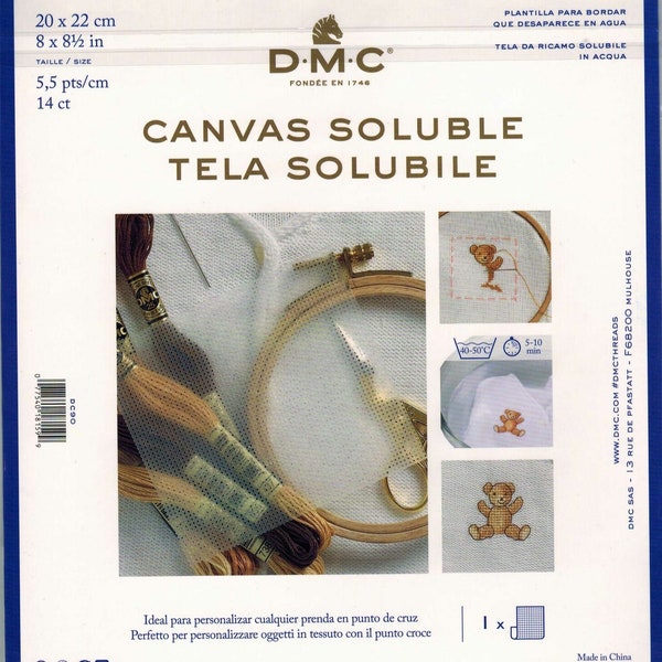 Toile Soluble Aïda DMC