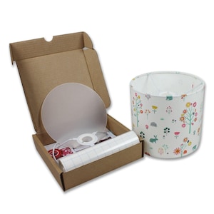 Lampshade Kits - Make Your Own Lampshades - 25cm Diameter Drum
