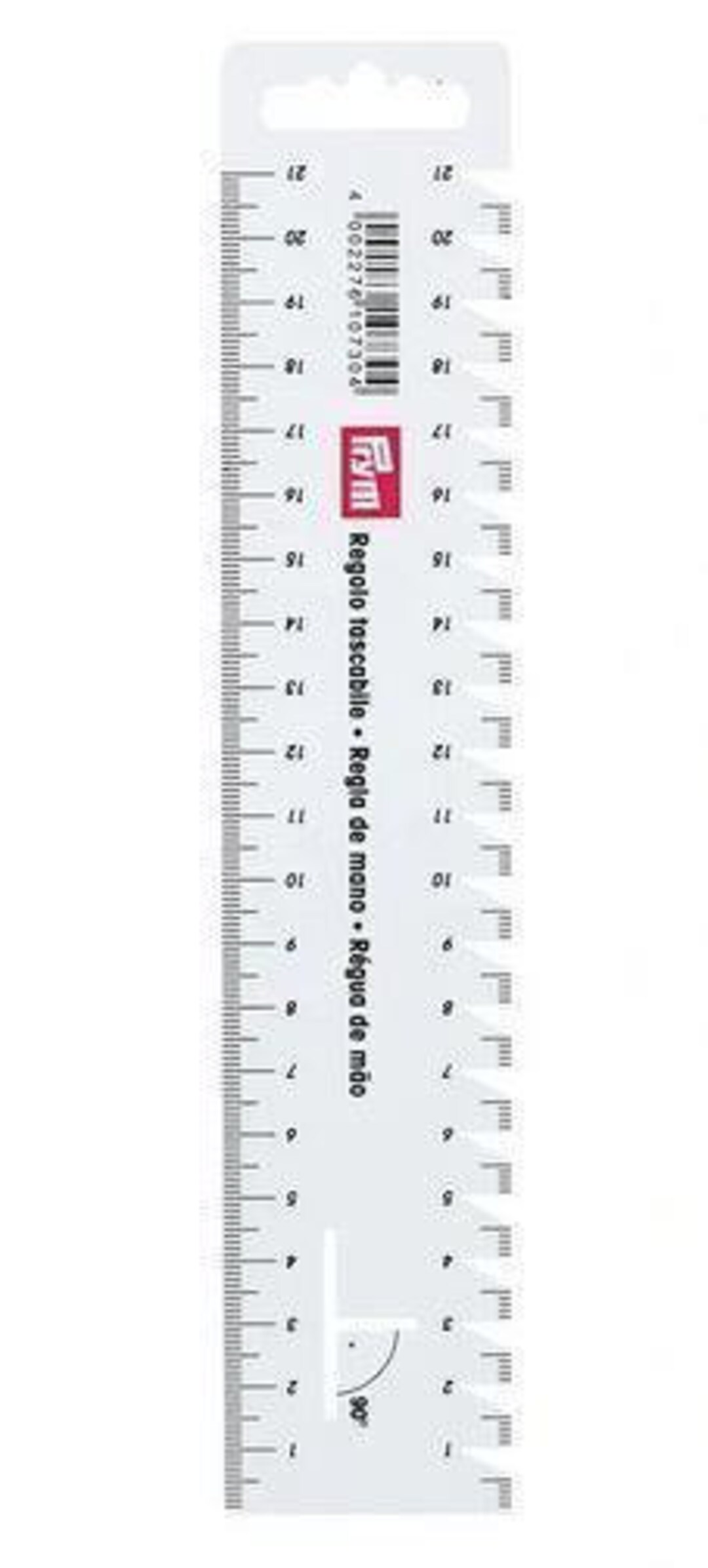 Boutons Pression A Coudre 21 Mm Plastique Transparent PRYM Réf 347153