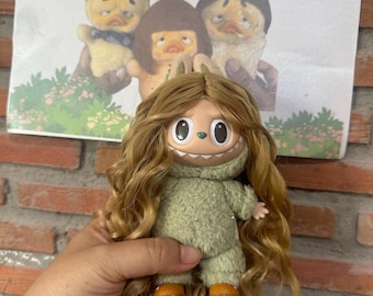 wig for labubu