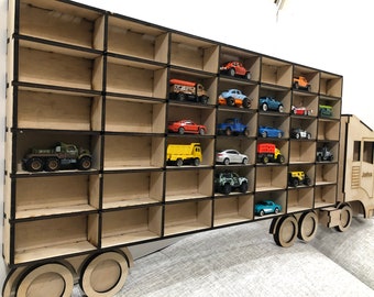 toy truck storage ideas