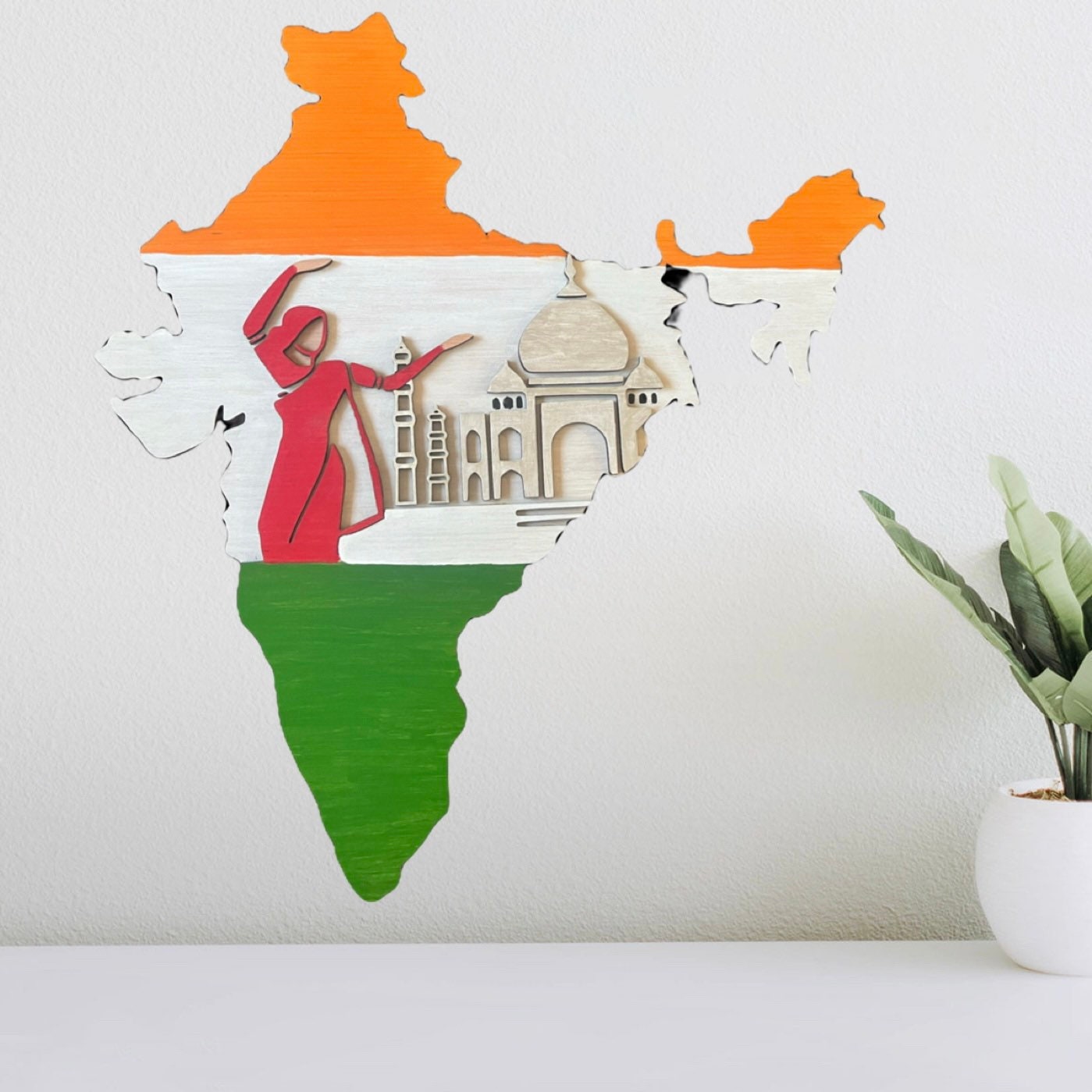 India Map Etsy India Map Etsy