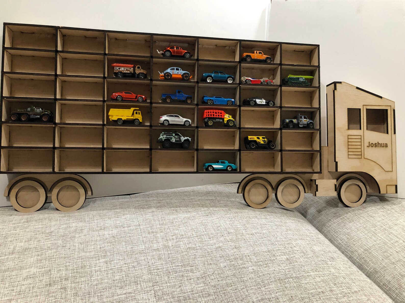 Hot Wheels Storage Truck Etsy