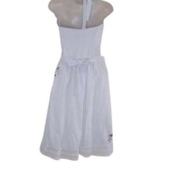 Vintage 1970s Womens Handmade Floral Embroidered … - image 5