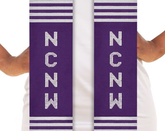 NCNW Authentic Handwoven Kente Cloth Stole