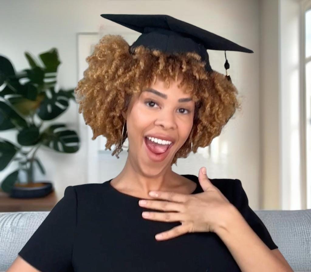 The ORIGINAL Gradcapband – Secure Your Graduation Cap On