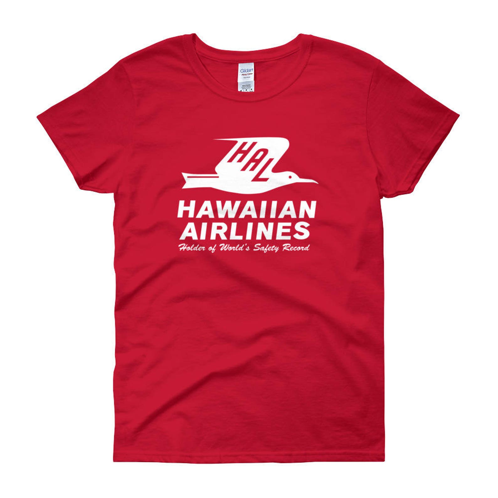 Hawaiian Airlines Women's Short Sleeve T-shirt S-3XL Hawaiian Airways