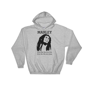 Bob Marley Hooded Sweatshirt