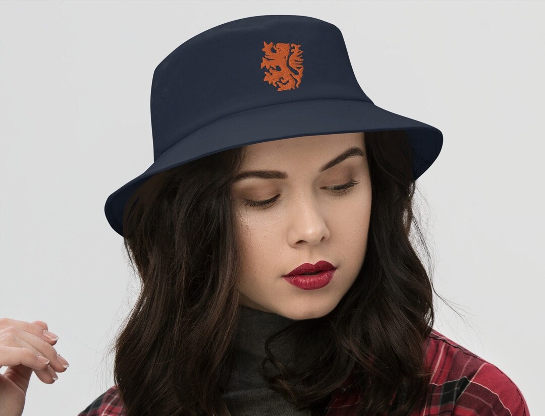 Embroidered Retro Holland Netherlands Bucket Hat Cap, 1974 & 1978 World ...