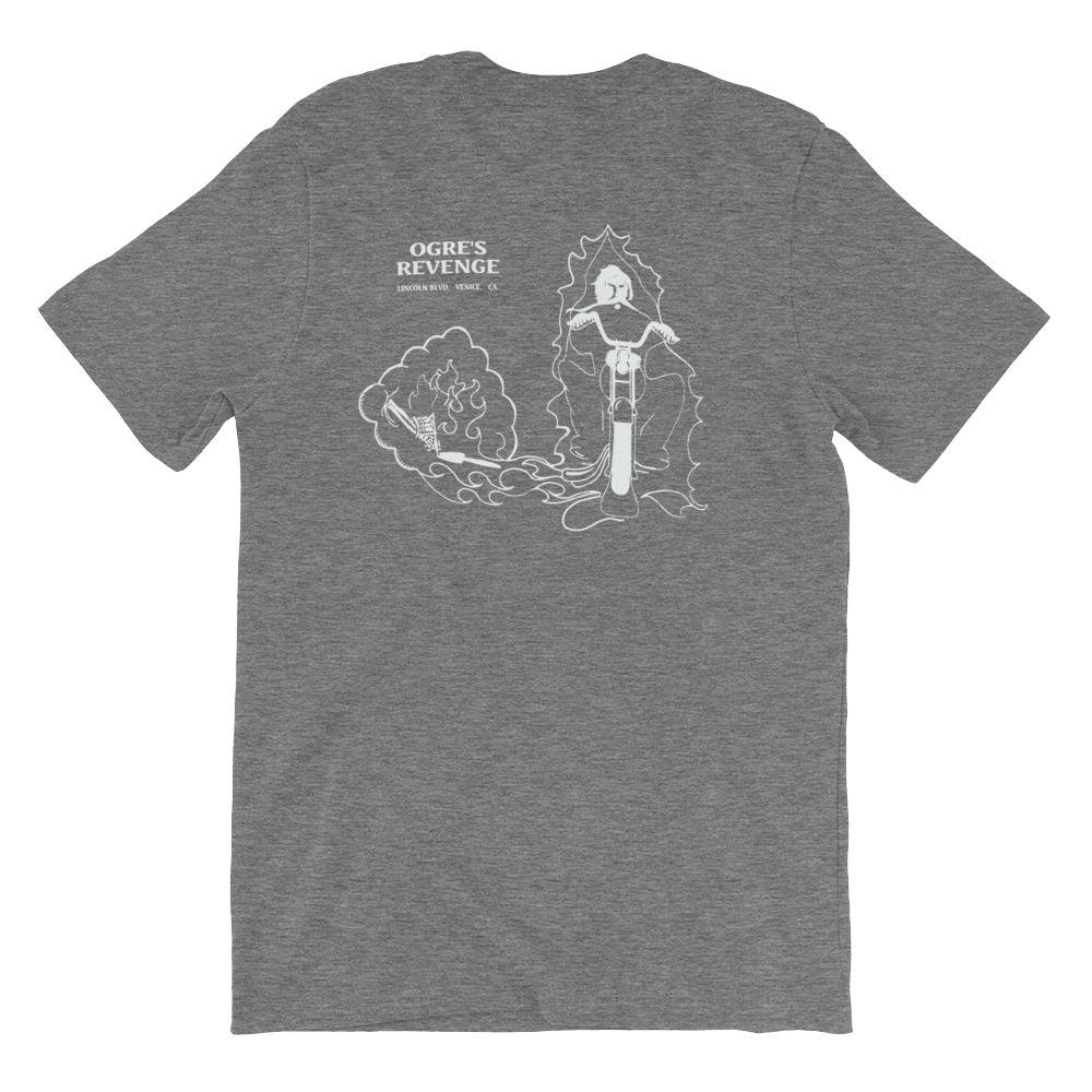 Ogres Revenge T-shirt in Dark Heather Grey Sizes S-XXL as Worn by