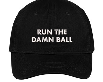 run the damn ball hat titans