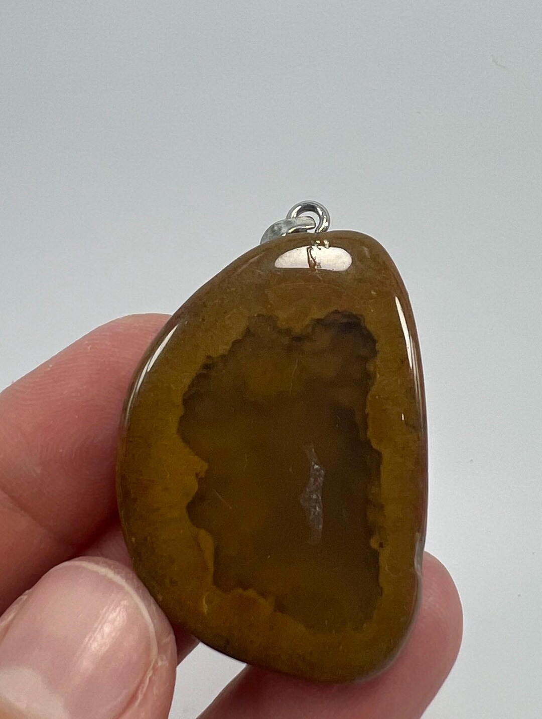 Amazing Orpheus Agate Pendance, Carnelian Necklace , Mineral , Crystal ...