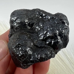 Raw Hematite from Marrocco , Hematite Crystal , Rough Hematite , Chakra , Black Crystal , Black Mineral , Botryoidal Hematite, stone, NA1199