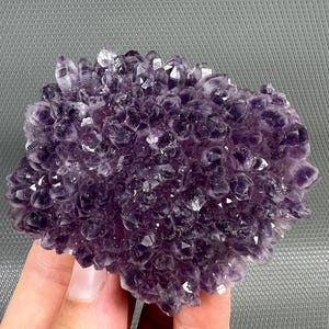 Unique Amethyst Phantom from Famous Chala mine, Haskovo, Bulgaria, Purple Crystal  gem , stone , NA2011