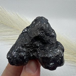 Raw Hematite from Marrocco , Hematite Crystal , Rough Hematite , Chakra , Black Crystal , Black Mineral , Botryoidal Hematite, stone, NA1195