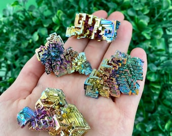 Amazing Bismuth gemstone Bismuth Rainbow Crystal Bismuth Pieces
