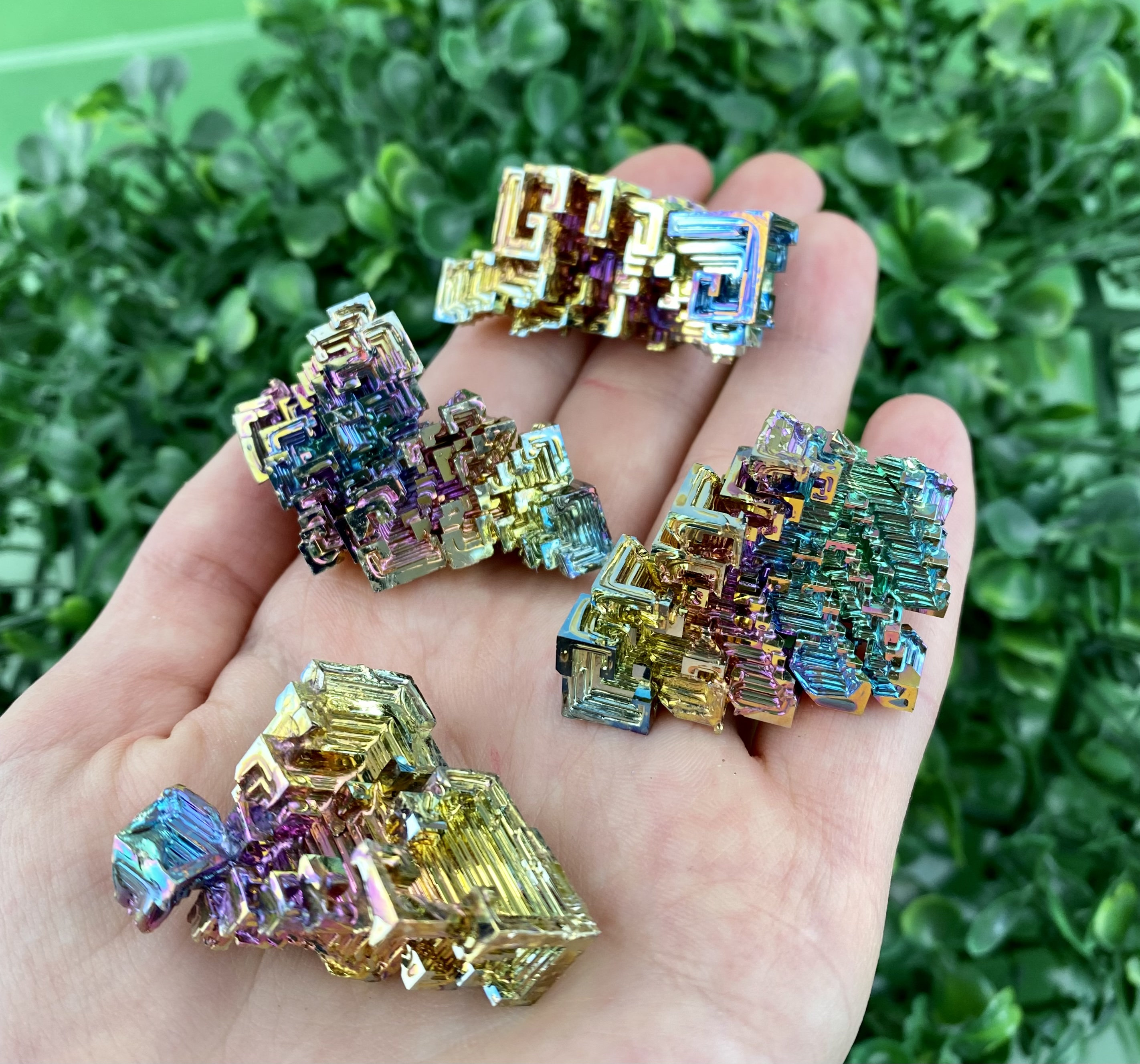 素晴らしいビスマス、宝石ビスマス、レインボークリスタル、ビスマス