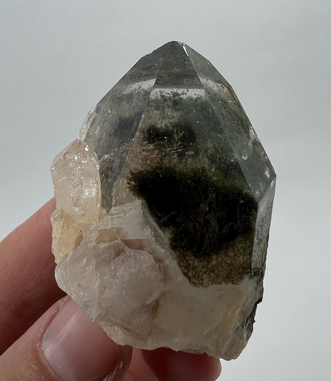 Enl Rocks RARE. Green Epidote With Quartz Inclusions, Cristals - Extremely ...