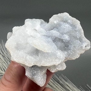 Amazing Chalcedony , Blue Chalcedony from Krushev dol mine, Madan, Bulgaria, Natural Crystal, Mineral, NA2208