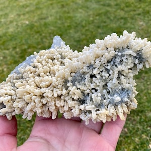 Rare Quartz and Chlorite covered with Dolomite from Krushev dol mine, Madan, Bulgaria, Green Crystal, Mineral, stone, collection, N8906