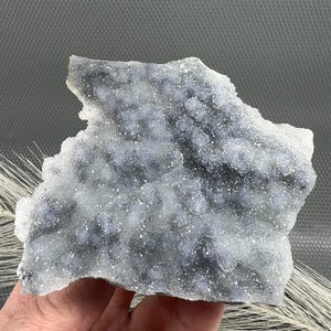 Amazing Chalcedony , Blue Chalcedony from Krushev dol mine, Madan, Bulgaria, Natural Crystal, Mineral, NA948