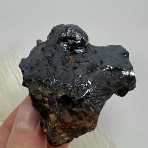 Raw Hematite from Marrocco ,Hematite Crystal , Rough Hematite , Chakra , Black Crystal , Black Mineral , Botryoidal Hematite , stone, NA1138