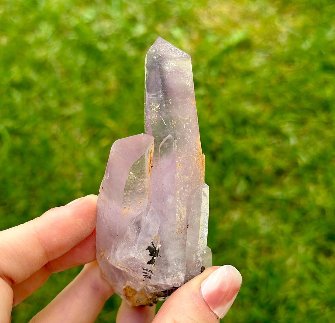 Quartz Var. Amethyst Phantom From Madjarovo Mine, Bulgaria, Crystal ...