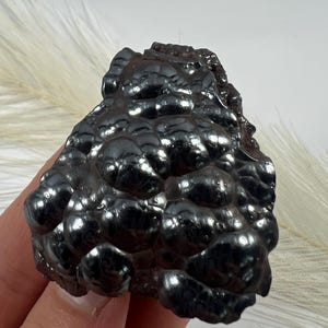 Raw Hematite from Morocco , Hematite Crystal , Rough Hematite , Chakra , Black Crystal , Black Mineral , Botryoidal Hematite , stone, NA1184
