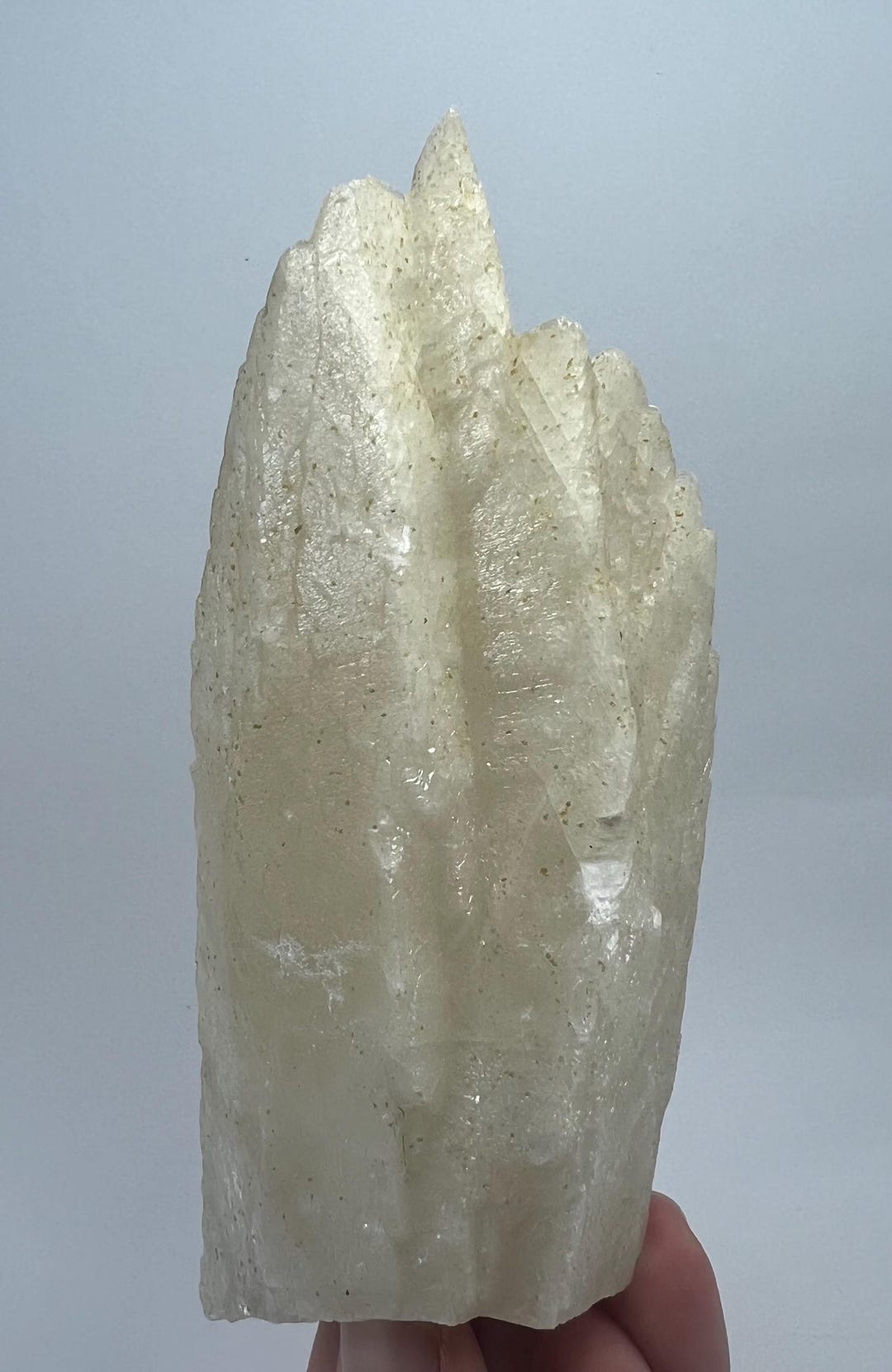 Big Crystal Calcite Covered With Rhodochrosite From Djurkovo Mine Laki ...