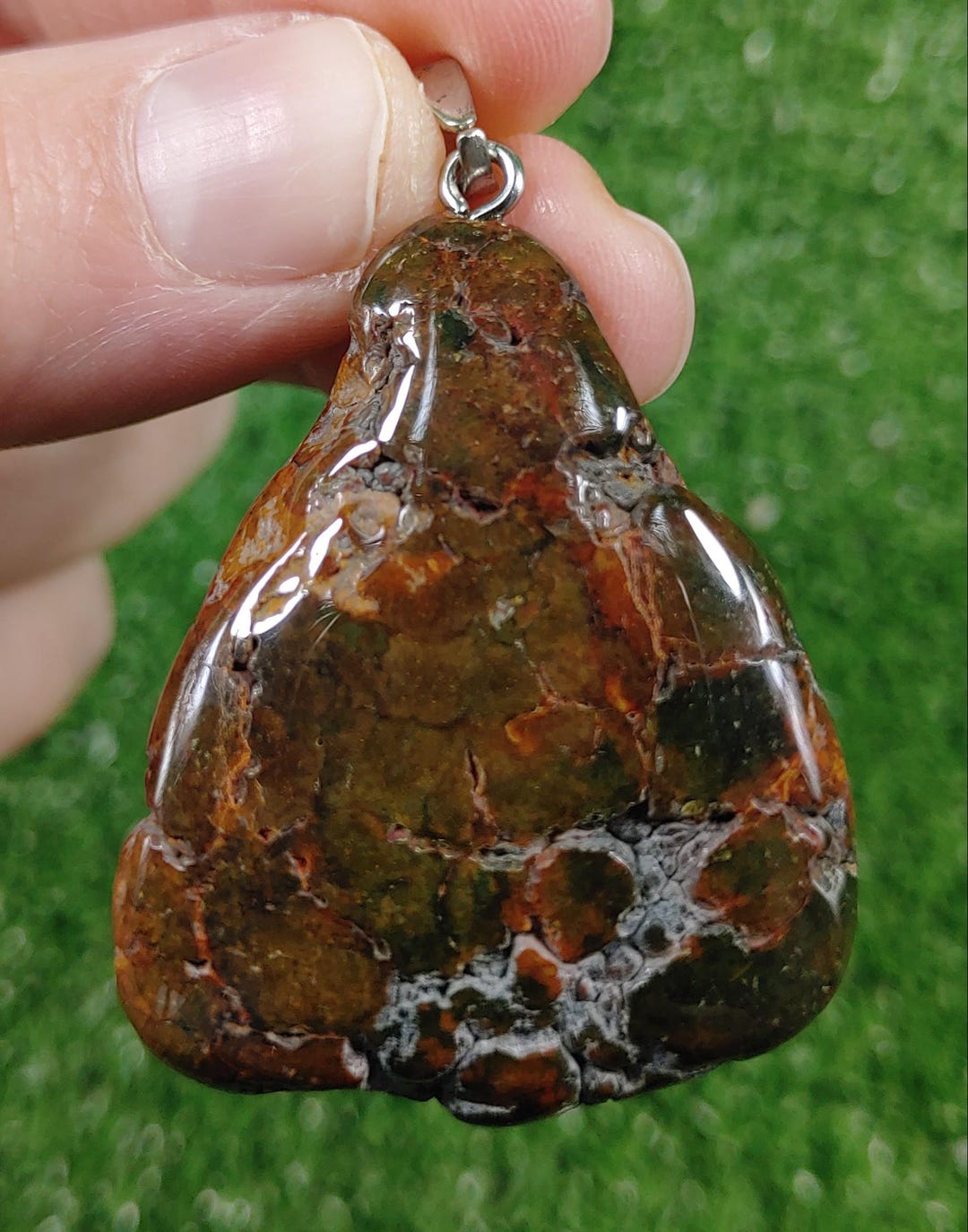 Orpheus Agate Pendance , Necklace , Mineral , Crystal , Gem , Gemstone ...