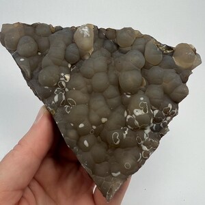 Neuer Fund Botryoider Chalcedon aus der Region Kardjali, Bulgarien, Naturkristall, Mineral, NA498
