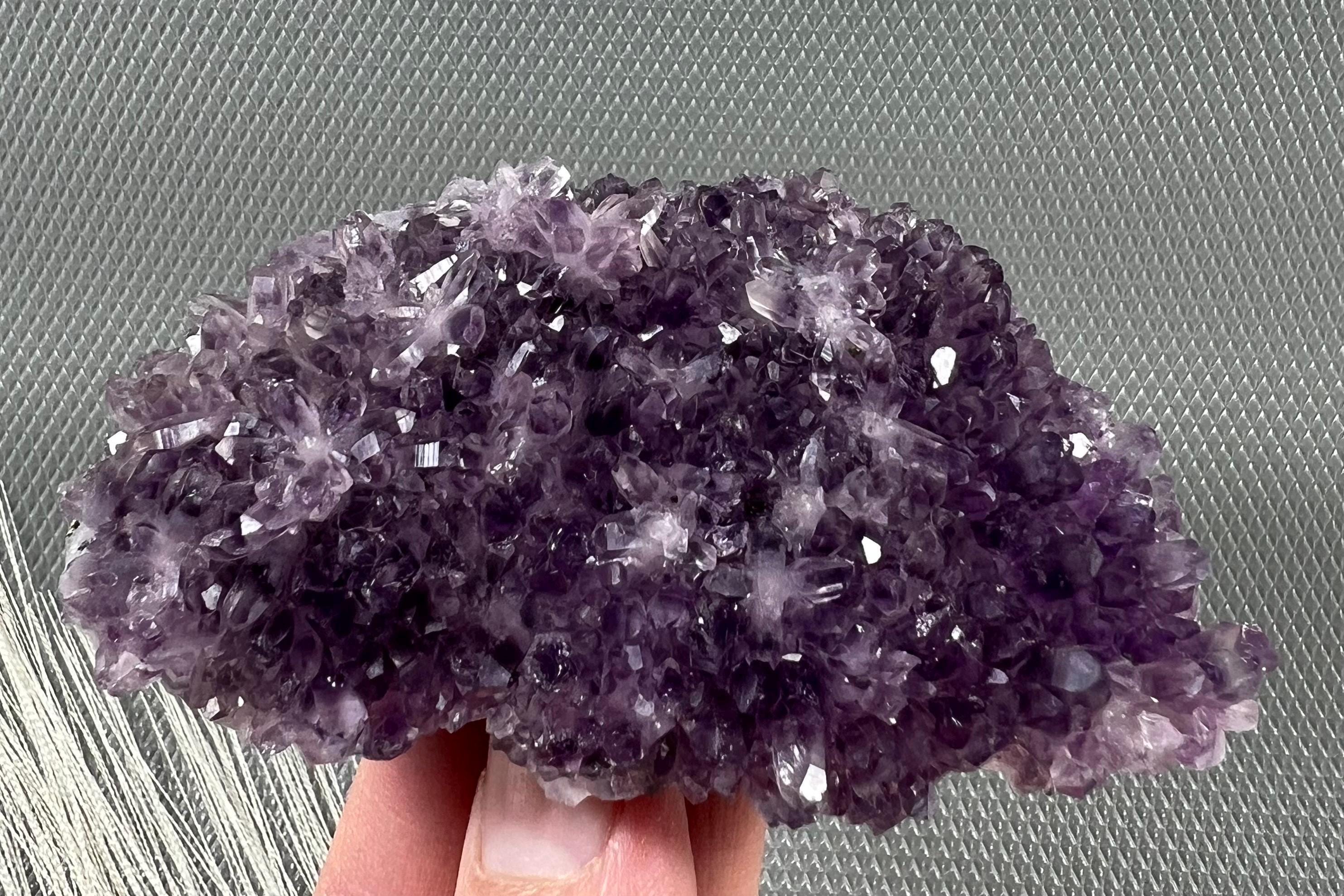 Lovely Amethyst Phantom from Chala mine, Haskovo, Bulgaria , Deep Purple , Nature Mineral , Purple Crystal , Stone , Gift , NA1012