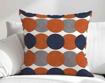 Burnt Orange Orange Patterned Throw Pillows Fancy Homi Burnt