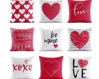 valentine pillows