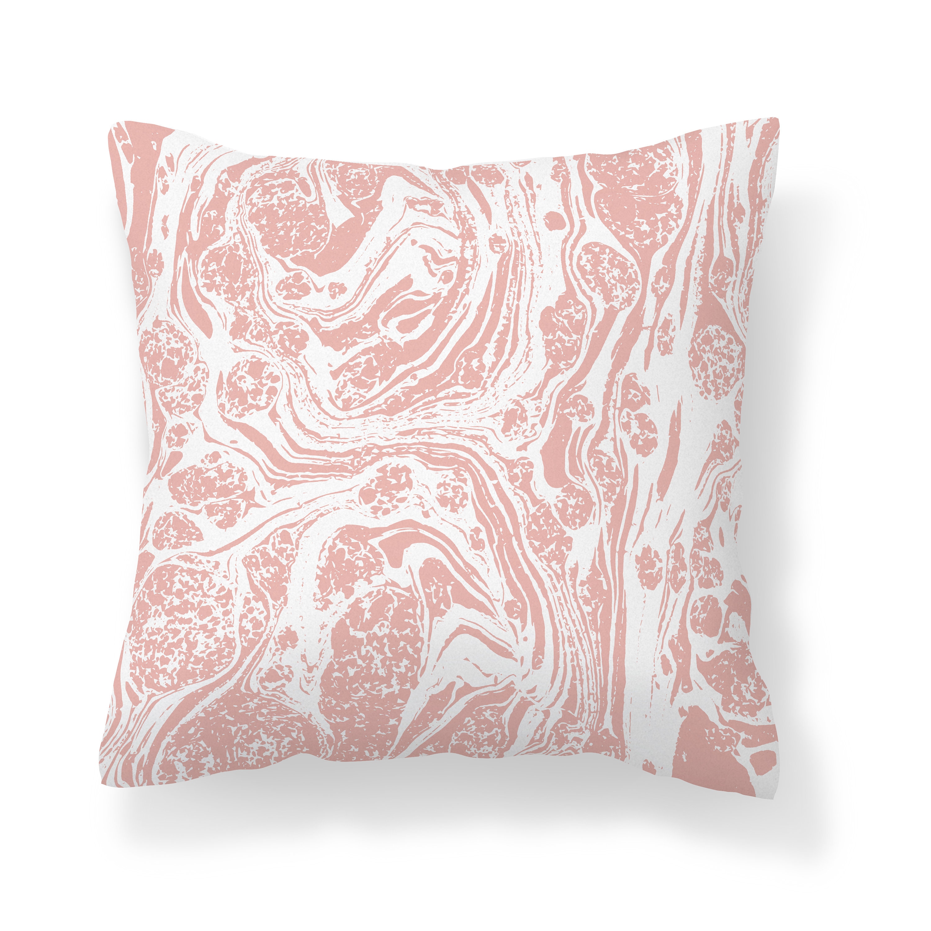 Pink Blue White Throw Pillow Cover Mix and Match Pillow Etsy