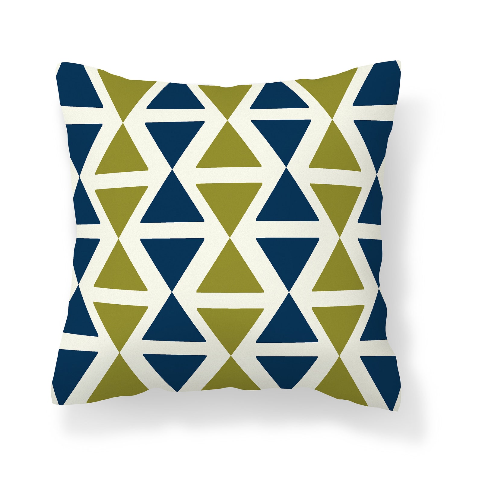 Lime Green Blue Outdoor Pillow Patio Cushions Patio Decor Etsy