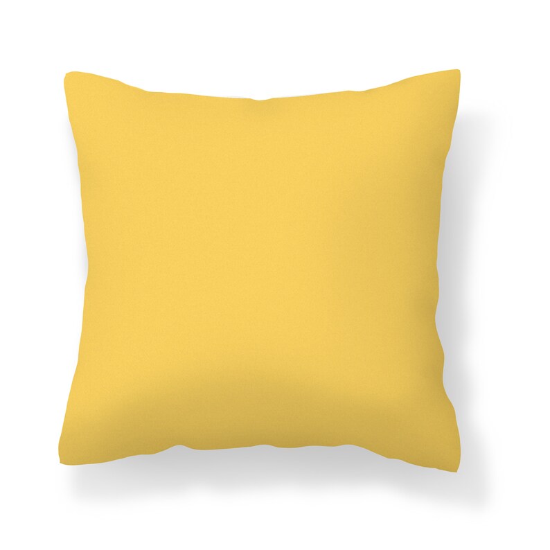 Yellow Green Throw Pillow Cover Modern Mix and Match Pillow Etsy
