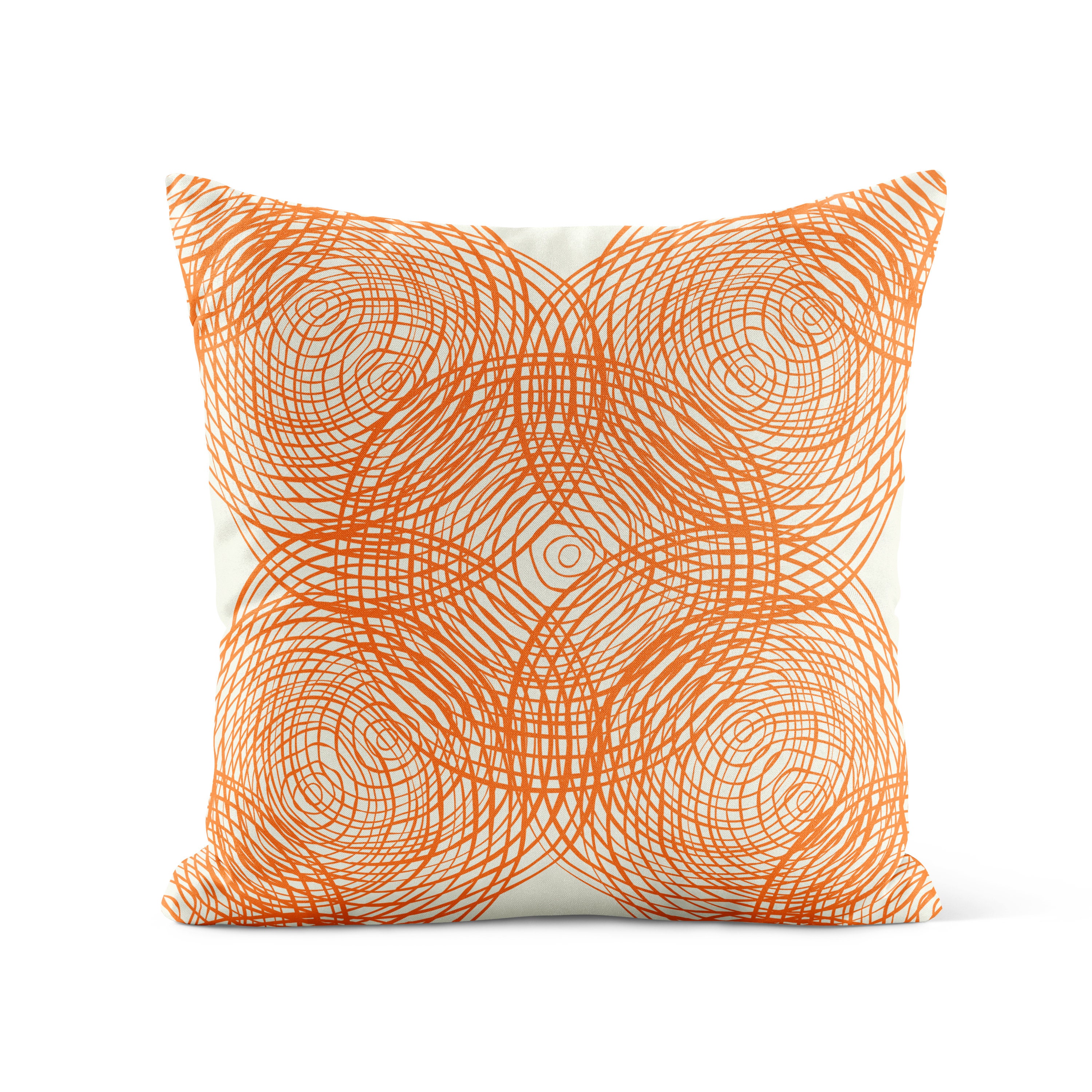 Orange Navy Outdoor Pillow Patio Cushions Patio Decor Etsy Australia