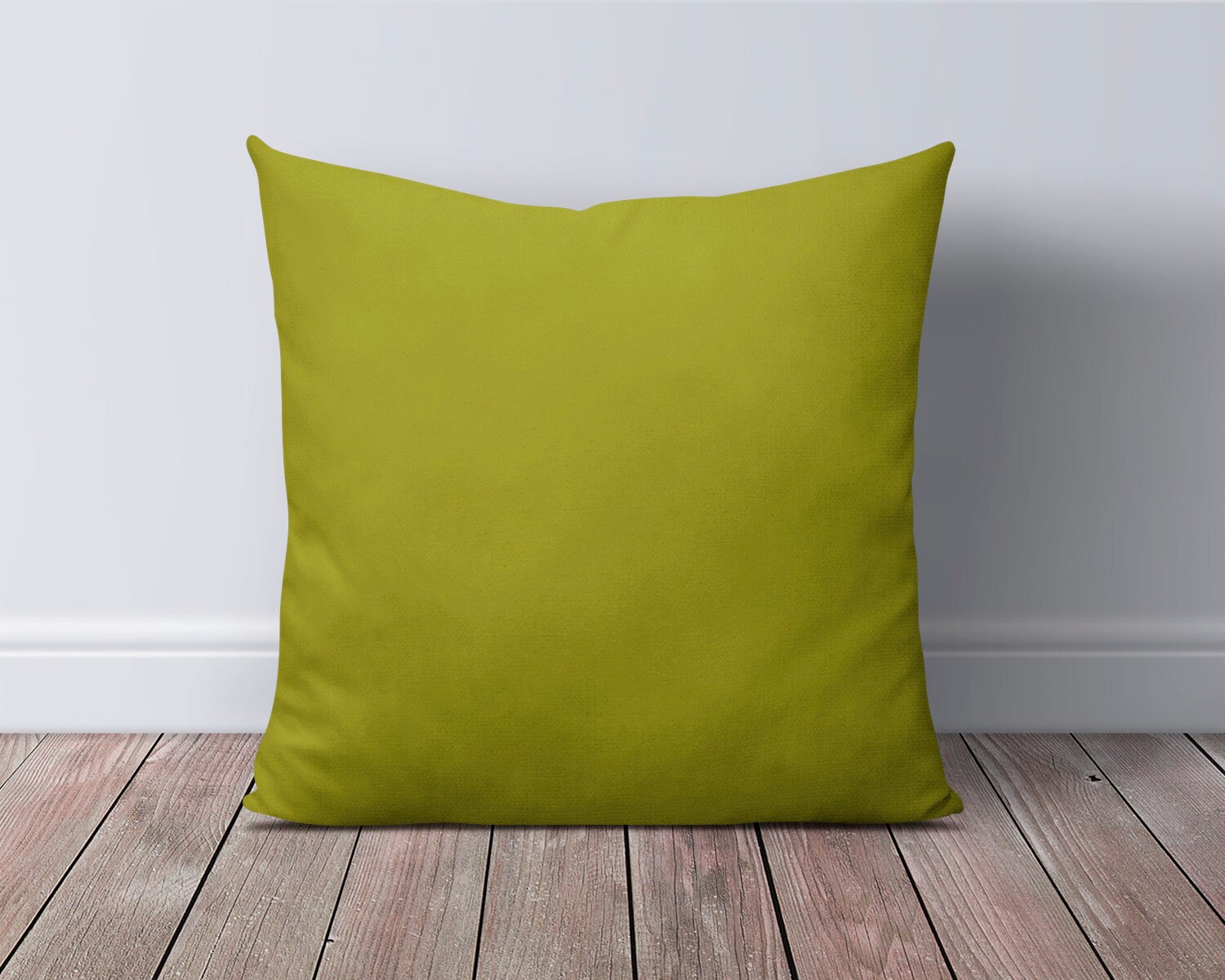 bright green throw pillows