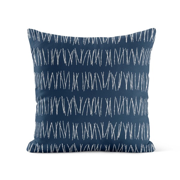 Blue Boho Pillow Etsy