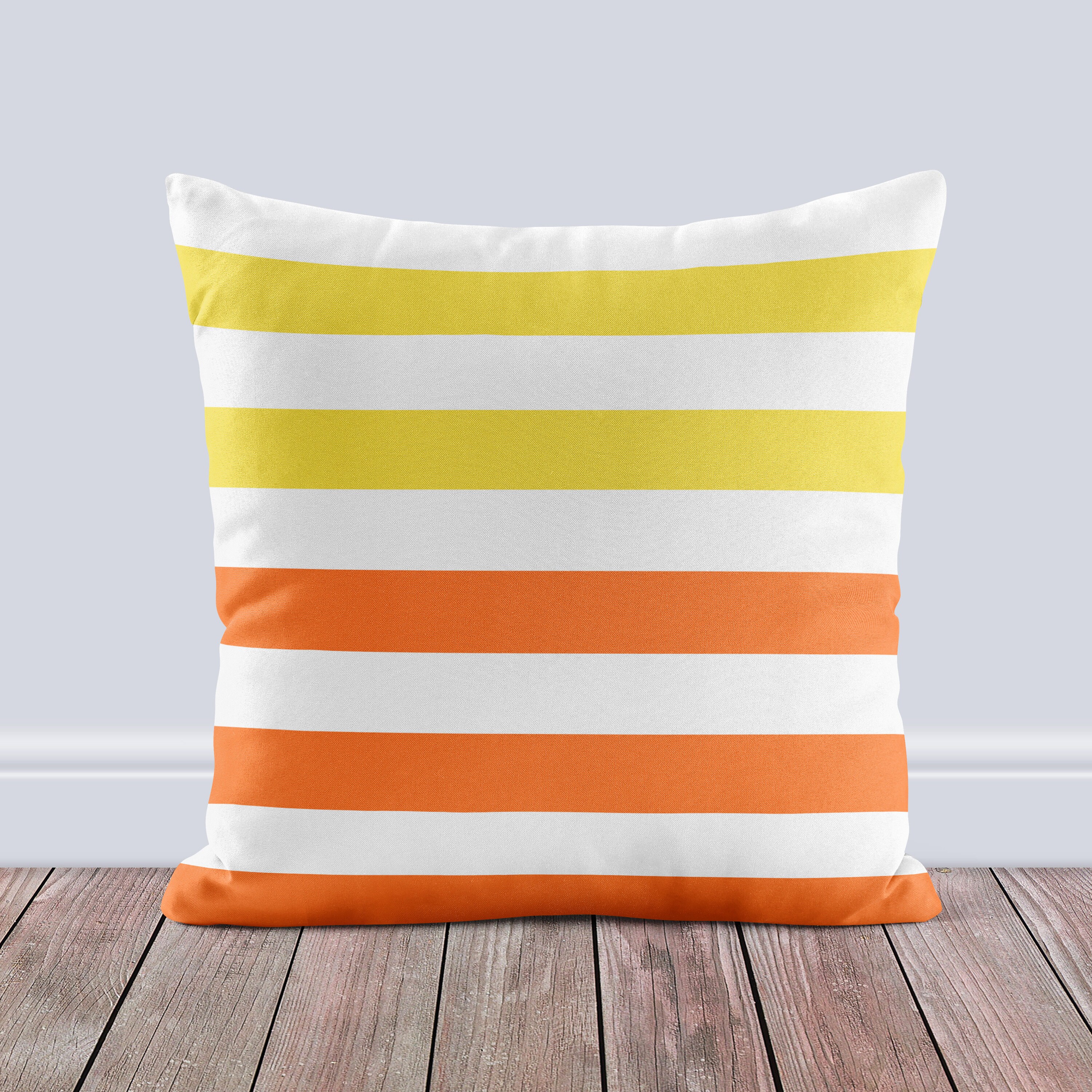 Orange Yellow Throw Pillow Cover Modern Mix and Match Pillow Etsy