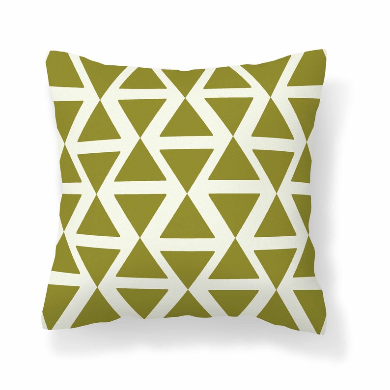 Lime Green Blue Outdoor Pillow Patio Cushions Patio Decor Etsy