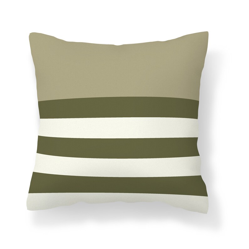Olive Green Throw Pillow Cover Mix and Match Pillow Cases Etsy