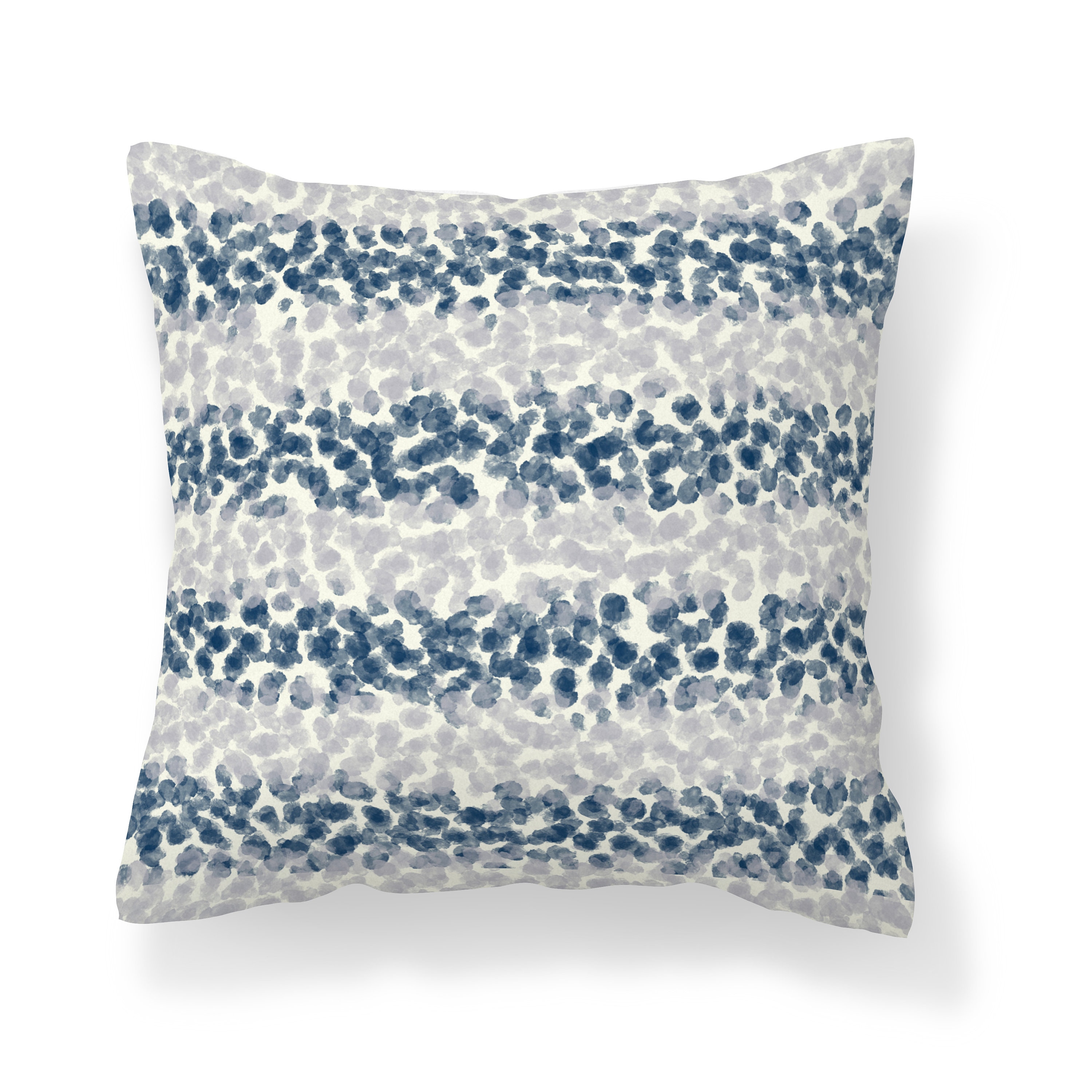 Blue Gray Throw Pillow Cover Modern Mix and Match Pillow Etsy