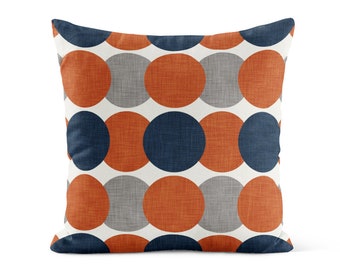 orange decorative pillows